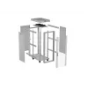 LANBERG 19 inch 42U Floor-Standing Rack Cabinet 600x1000 mm Grey Tempered Glass Door LCD Display Flat Pack