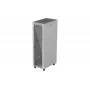 LANBERG 19 inch 42U Floor-Standing Rack Cabinet 600x1000 mm Grey Tempered Glass Door LCD Display Flat Pack