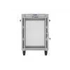 Lanberg 19 inch 15U 600x800 Grey Floor-Standing Rack Cabinet with Perforated Door and LCD (Flat Pack)
