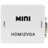 PULSAR HDMI to VGA Converter with Audio - Black