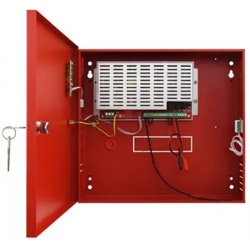 Pulsar EN54C-3A7 Buffer Power Supply for Fire Alarm Systems, 27.6V DC, 3A, Metal Enclosure