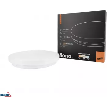 KAFLER FIONA LED Ceiling Light 12W 3000/4000/6500K 1200lm IP20 White