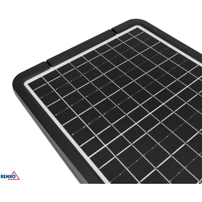BEMKO SOLGER LED Solar Street Light 40W 6000LM 3000/4000/6000K IP65 Black with PIR Sensor