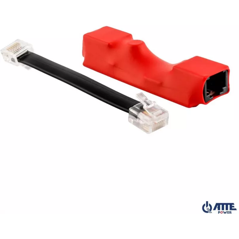ATTE ASUC-15-480-HS Passive PoE Adapter, Input 10-30V DC, Output 48V DC 15W, 0.31A, RJ45, Wall Mountable, Black