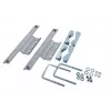 ATTE ADD-PMAALUXLM Pole Mount Bracket for ABOX-ALUXL Enclosure, Aluminum, Silver/Grey