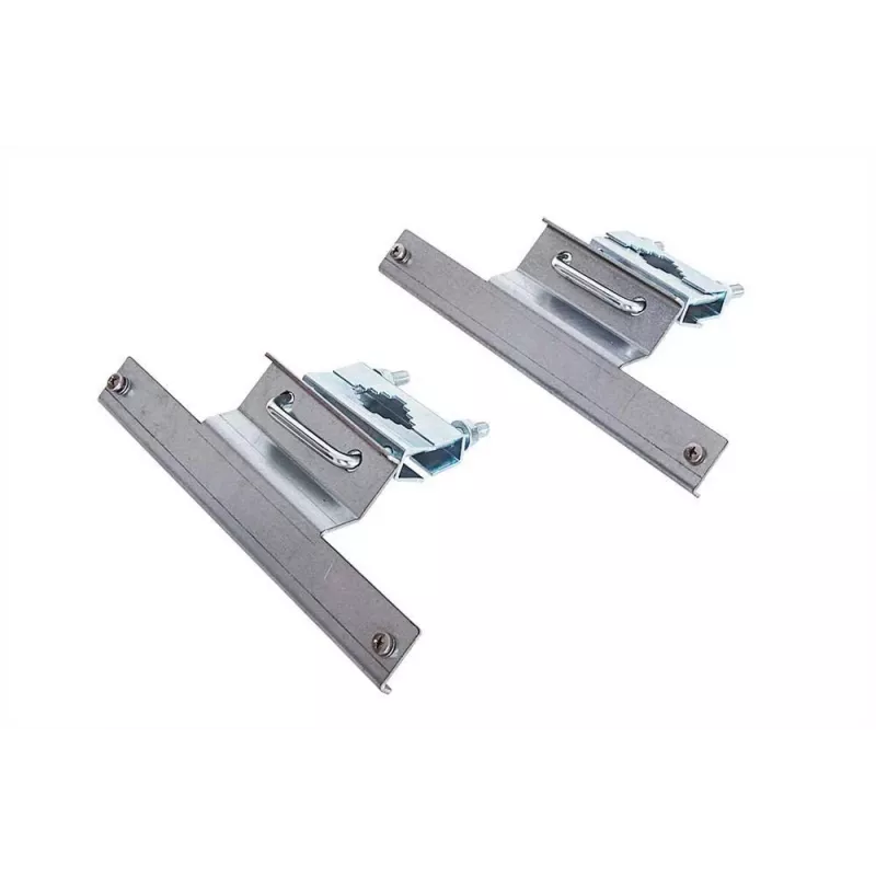 ATTE ADD-PMAALUXLM Pole Mount Bracket for ABOX-ALUXL Enclosure, Aluminum, Silver/Grey