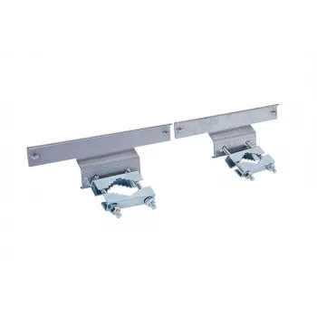 ATTE ADD-PMAALUXLM Pole Mount Bracket for ABOX-ALUXL Enclosure, Aluminum, Silver/Grey
