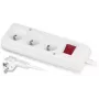 JONEX Extension Cord with Triple Socket and Switch 3x2P+Z 10A 5m White