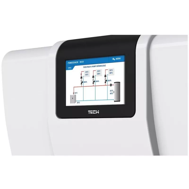 Tech Sterowniki I-3 Plus Heating Controller with OpenTherm, 3 Mixing Valves & Solar Support