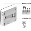 Wired Room Thermostat R-S1 Black Tech Sterowniki