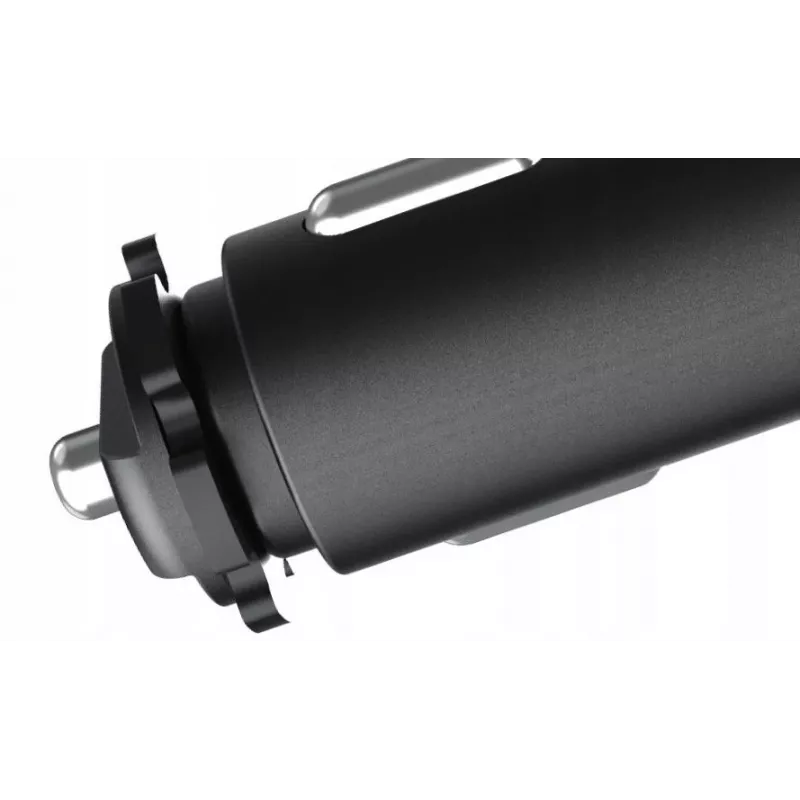 MBG Line HC67C Dual Cigarette Lighter Socket Splitter with 3 USB-A Ports, 120W, Black