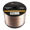 Libox Speaker Cable 2x2.50mm LB0009-50 Audio Cable 50 m Transparent