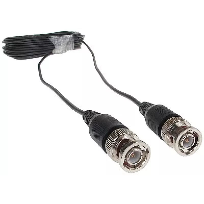 DELTA CROSS-BNC/10M BNC Male to BNC Male Coaxial Cable 10m RG59 75 Ohm Black