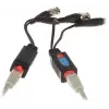 DELTA TR-1RJ-HD Passive Video Balun Set (2 Units) - 8MP 4K HD-CVI/HD-TVI/AHD/CVBS, BNC to RJ45, Black