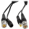 DELTA TR-1RJ-HD Passive Video Balun Set (2 Units) - 8MP 4K HD-CVI/HD-TVI/AHD/CVBS, BNC to RJ45, Black