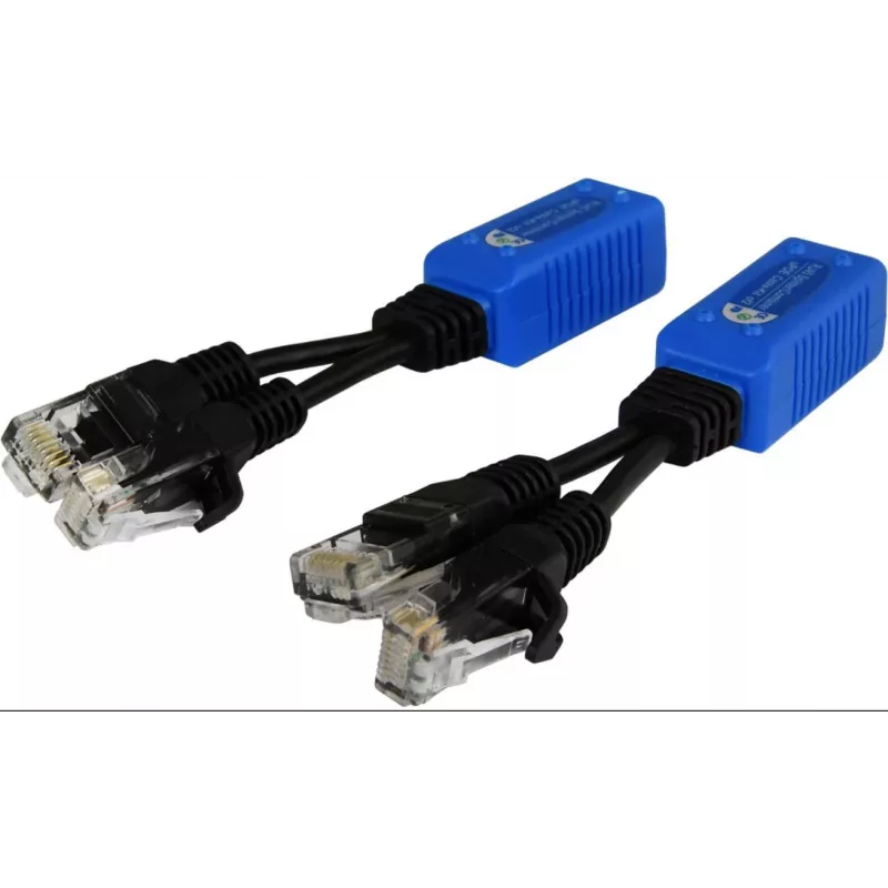 Pulsar P-POE2 Passive PoE Splitter 2x RJ45 Male to 1x RJ45 Female