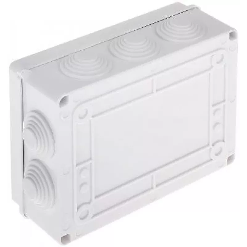 DELTA PK-200X155 IP65 Junction Box 200x155x80mm Grey