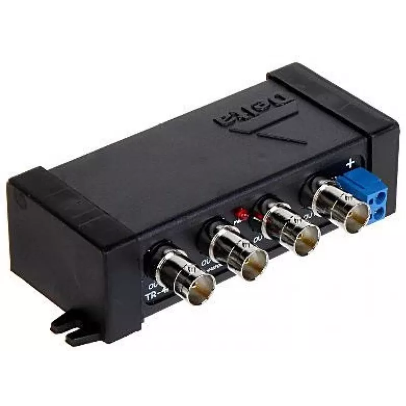 DELTA TR-4P/70 4-Channel Passive Video Balun / Transformer for AHD/TVI/CVI/CVBS up to 70m
