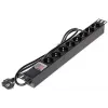 DELTA PD-8/RACK-N 8-Outlet 1U 19 inch Rackmount Power Distribution Unit (PDU) - 230V 16A 3680W Schuko