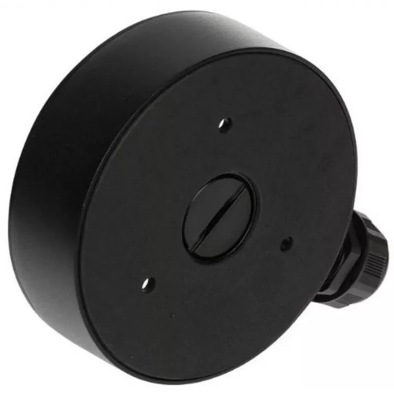 DELTA STG-1280ZJ-DM8(BLACK) Junction Box for Dome Cameras, Black, Aluminum Alloy