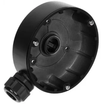 DELTA STG-1280ZJ-DM8(BLACK) Junction Box for Dome Cameras, Black, Aluminum Alloy