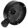 DELTA STG-1280ZJ-DM8(BLACK) Junction Box for Dome Cameras, Black, Aluminum Alloy