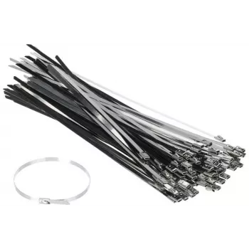 Stainless Steel Cable Tie SSCT-250X4.6 250mm x 4.6mm 100 Pack - DELTA Montage