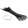 DELTA Montage SSCT-400X10 Stainless Steel Cable Tie 400mm x 10mm 100 Pack