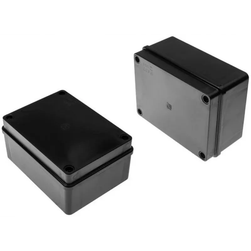 Hermetic Junction Box 150x110x70mm IP65 Halogen-Free Black PAWBOL S-B316C