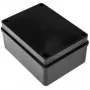 Hermetic Junction Box 150x110x70mm IP65 Halogen-Free Black PAWBOL S-B316C