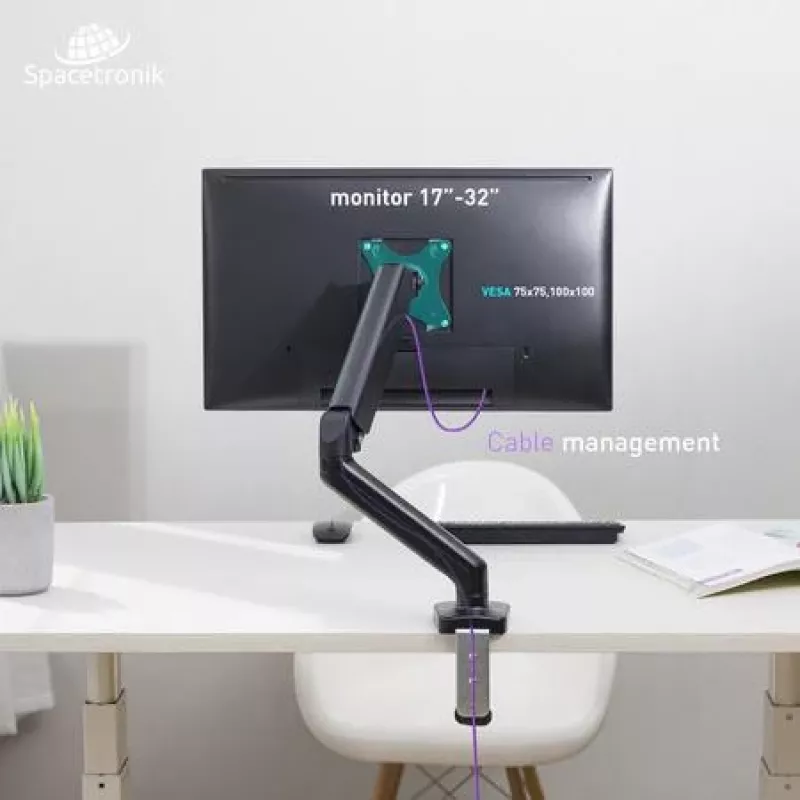Spacetronik SPA-G110 Desk Mount for Monitor 17-32 inch