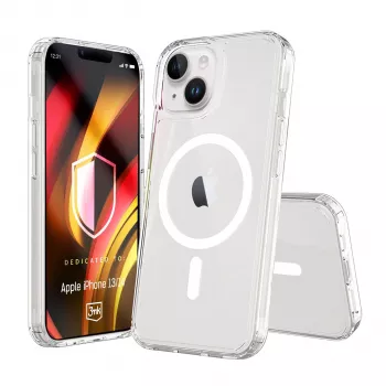 3MK PROTECTION Apple iPhone 13/14 Hardy LiqForce MagCase Back Cover - Transparent