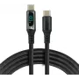 USB-C to USB-C Cable 2m 100W LCD Power Display everActive CBB-2PD5L