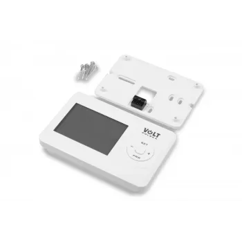 VOLT POLSKA Comfort HT-02 Wired Programmable Room Thermostat, White