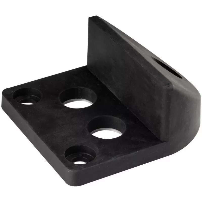 PSG 61.191 Screw-on Gate Stopper (130x150/H65) Rubber-Coated