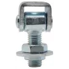 PSG 61.013.01 Weld-On Hinge - M20 Thread (Adjustable, Galvanized Eye)