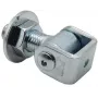 PSG 61.013.01 Weld-On Hinge - M20 Thread (Adjustable, Galvanized Eye)