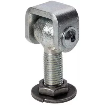PSG 61.012.01 Weld-On Hinge - M16 Thread (Adjustable, Galvanized Eye)