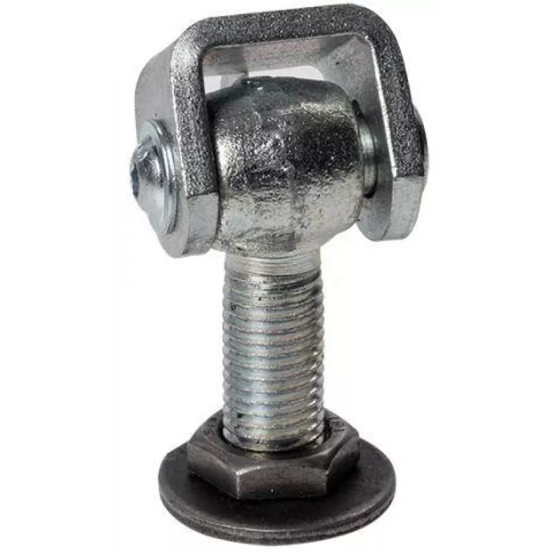 PSG 61.012.01 Weld-On Hinge - M16 Thread (Adjustable, Galvanized Eye)