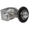 PSG 61.012.01 Weld-On Hinge - M16 Thread (Adjustable, Galvanized Eye)