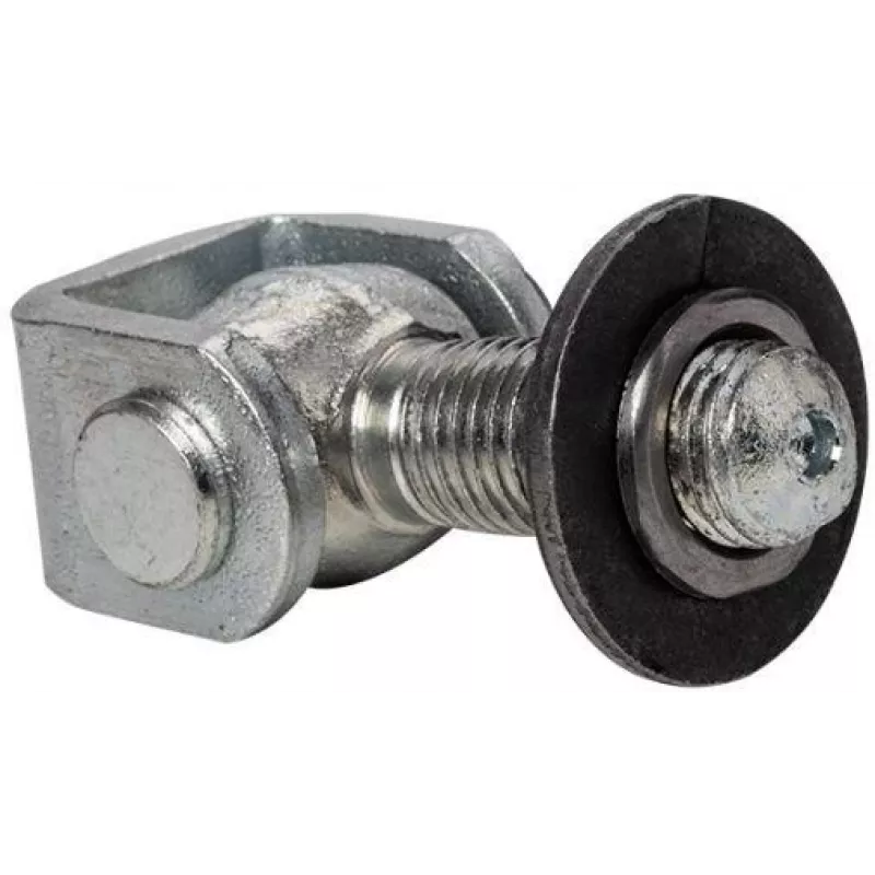 PSG 61.012.01 Weld-On Hinge - M16 Thread (Adjustable, Galvanized Eye)