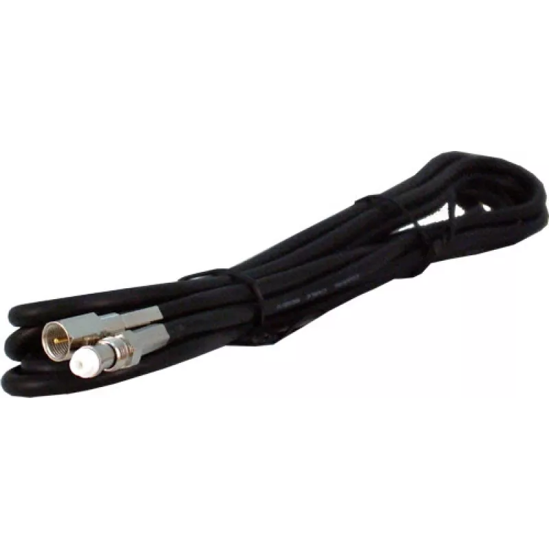 ROPAM AT-GSM-EXT3 SMA Male to SMA Female RG174 Coaxial Extension Cable 3m Black
