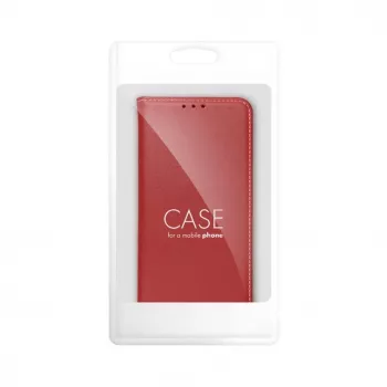 OEM Flip Case for iPhone 17 Pro / 18 Pro Smart Pro Book Leather Burgundy