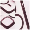 OEM Case for iPhone 17 Pro Max Matte Mag Cover Compatible with MagSafe Red