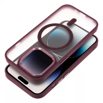 OEM Case for iPhone 17 Pro Max Matte Mag Cover Compatible with MagSafe Red