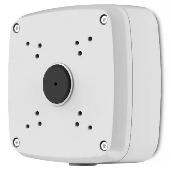 MITON MT-P121 Surface-Mounted Junction Box, Grey (RAL 7035), IP65, 8 Cable Entries