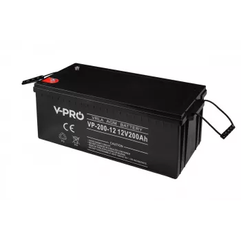VOLT POLSKA AGM VPRO 12V 200Ah VRLA Maintenance-Free Battery