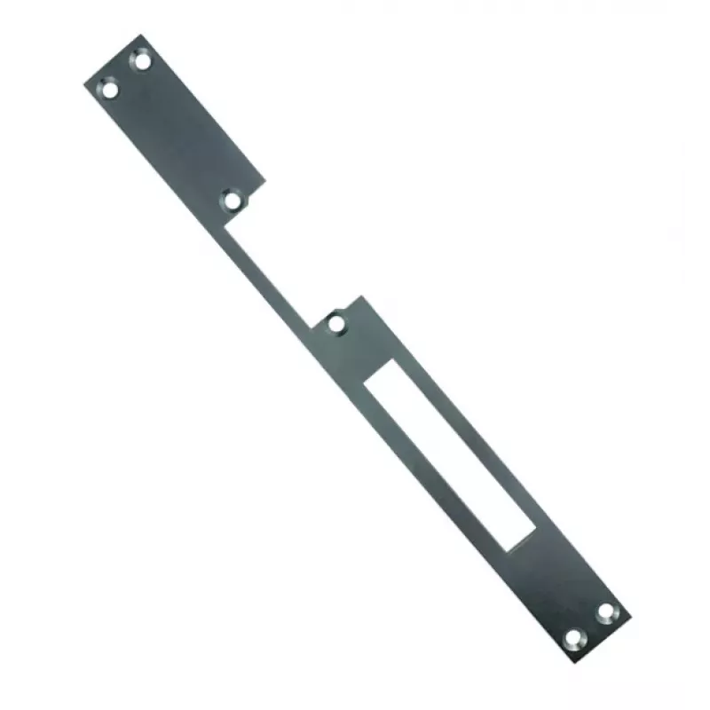 BIRA OK-P4 Flat Mounting Bar, 3mm, Galvanized Steel, Open