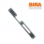 BIRA OK-P4 Flat Mounting Bar, 3mm, Galvanized Steel, Open