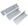 BIRA ZL-Type Mounting Bracket for HARTTE MG180 Electromagnetic Lock - Silver
